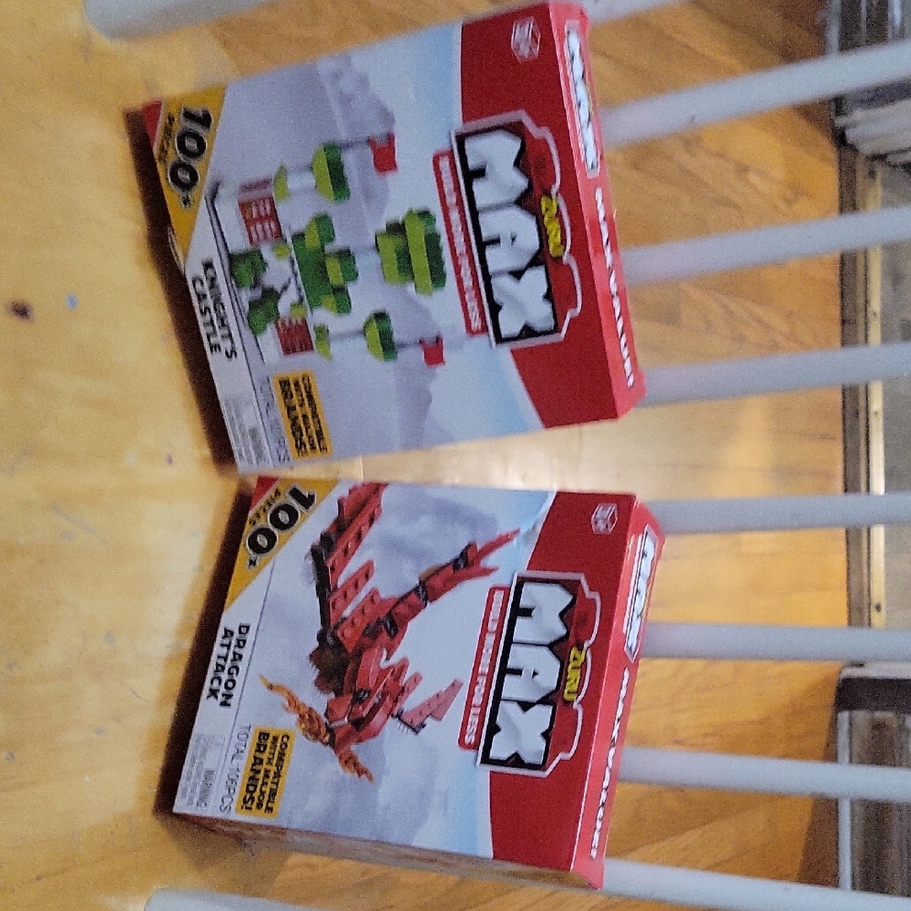 MAX Building Blocks Set - Red and Green(2)